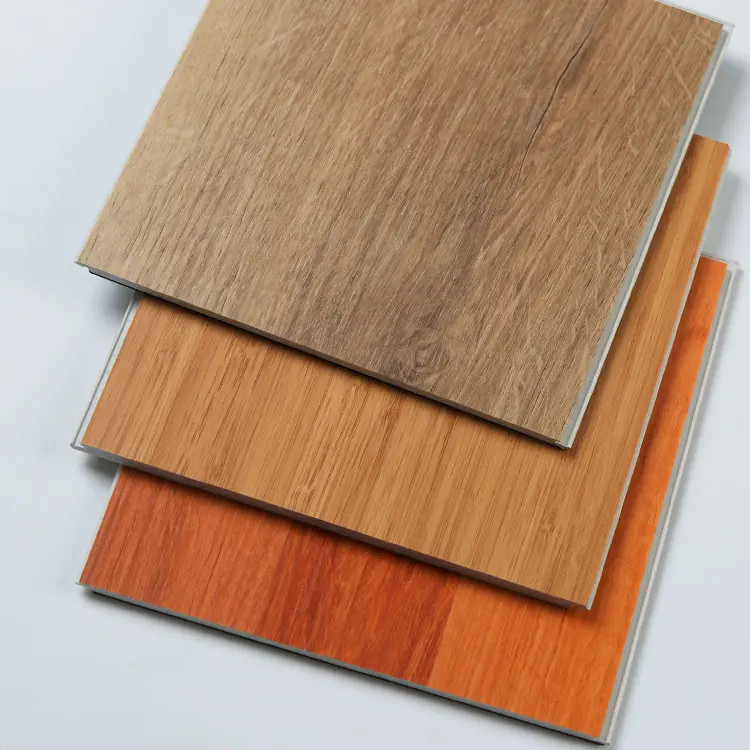 Decorative Eco-Friendly Protection Waterproof Anti-Slip 4mm/5mm/6mm/8mm Wood Grain/Core PVC/Plastic Flooring Click/Lock Spc Flooring
