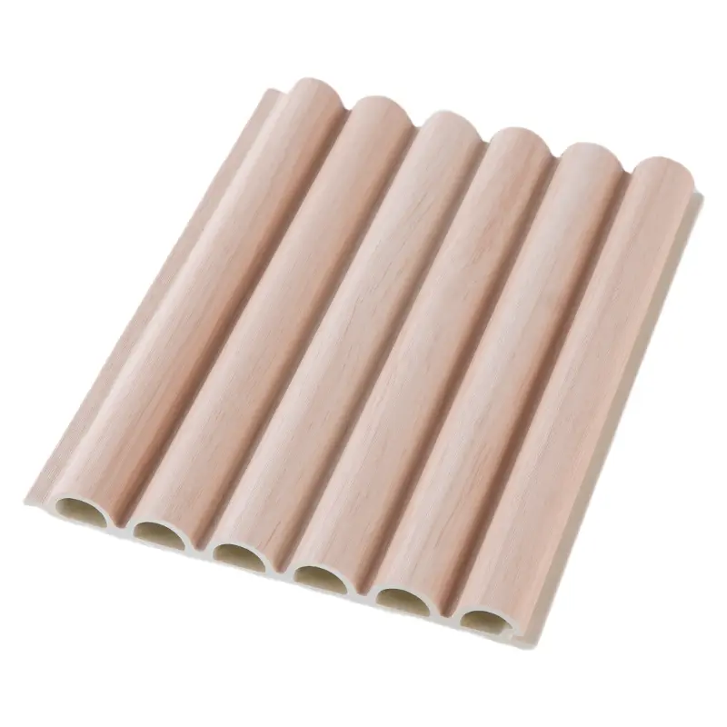 Plastic Wood Powder Stone Grain Waterproof Fire Resistant WPC Wall Panel Interior